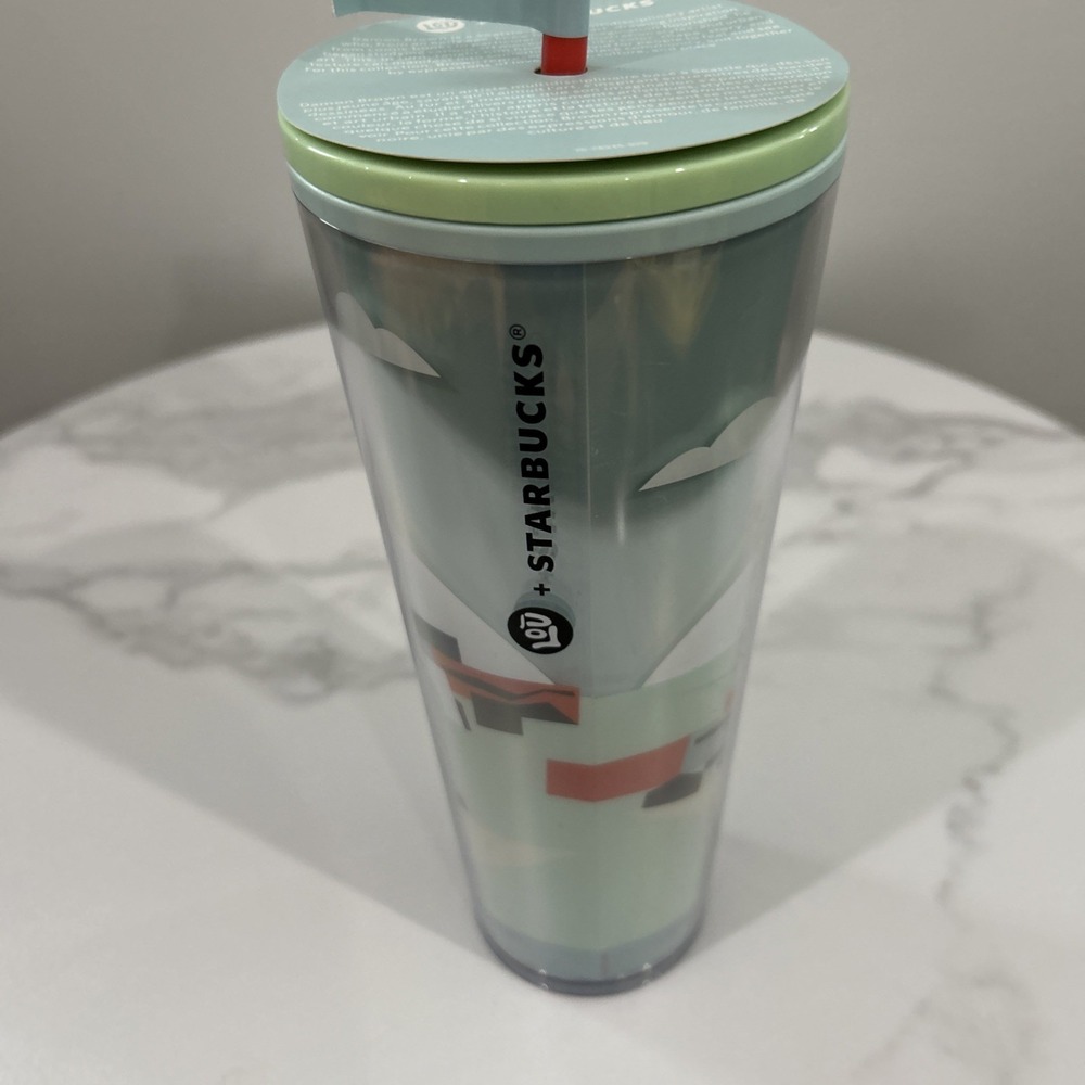 Starbucks+Lou Cold Cup w/Straw‎ 2024 Creative Lou Collection 24 oz NEW!!! - Picture 6 of 6
